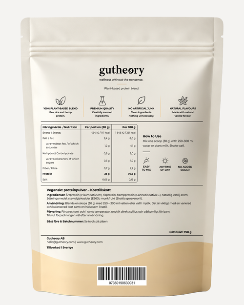 Veganskt protein – Vanilj