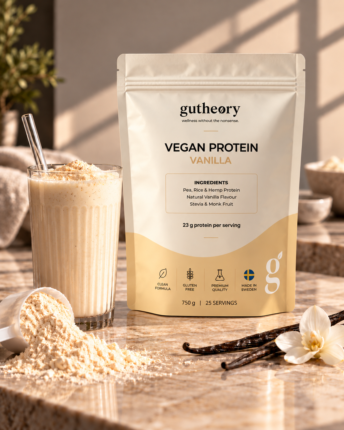 Veganskt protein – Vanilj
